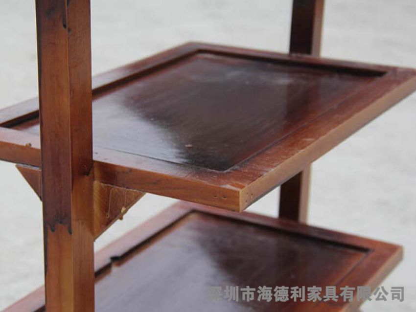 中式古典��木菜架