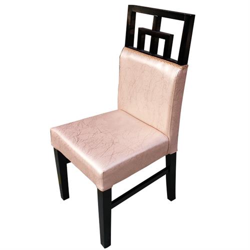 新中式���木�包火�店椅子